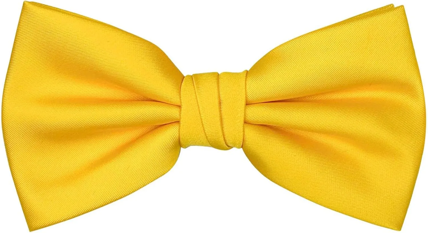 Adjustable Bow Ties for Men, Classic Solid Color Pre-Tied Bowties with Gift Box for Mens Wedding Party