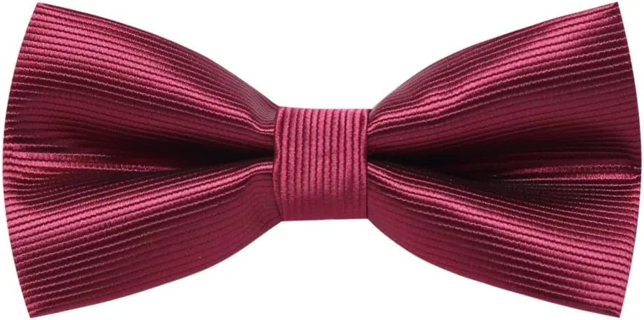 AUSKY 8 PACKS Elegant Adjustable Pre-tied Bow Ties for Men Boys (1&4&5&6&8 Pack for option)
