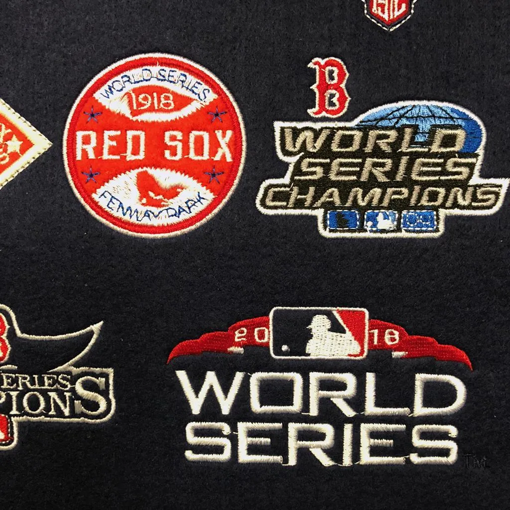 Boston Red Sox Winning Streak 9-Time World Series Champions Banner (14"x22")