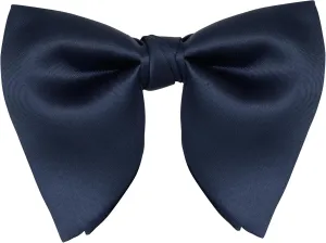 Bow Tie for Men Classic Solid Color Satin Big Bow Tie Adjustable Neck Bowtie for Men Wedding Party