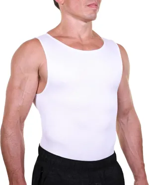 Esteem Apparel EliteSlim Men's Compression Shirt to Hide Gynecomastia Moobs Abs Chest Stomach Slimming Shapewear