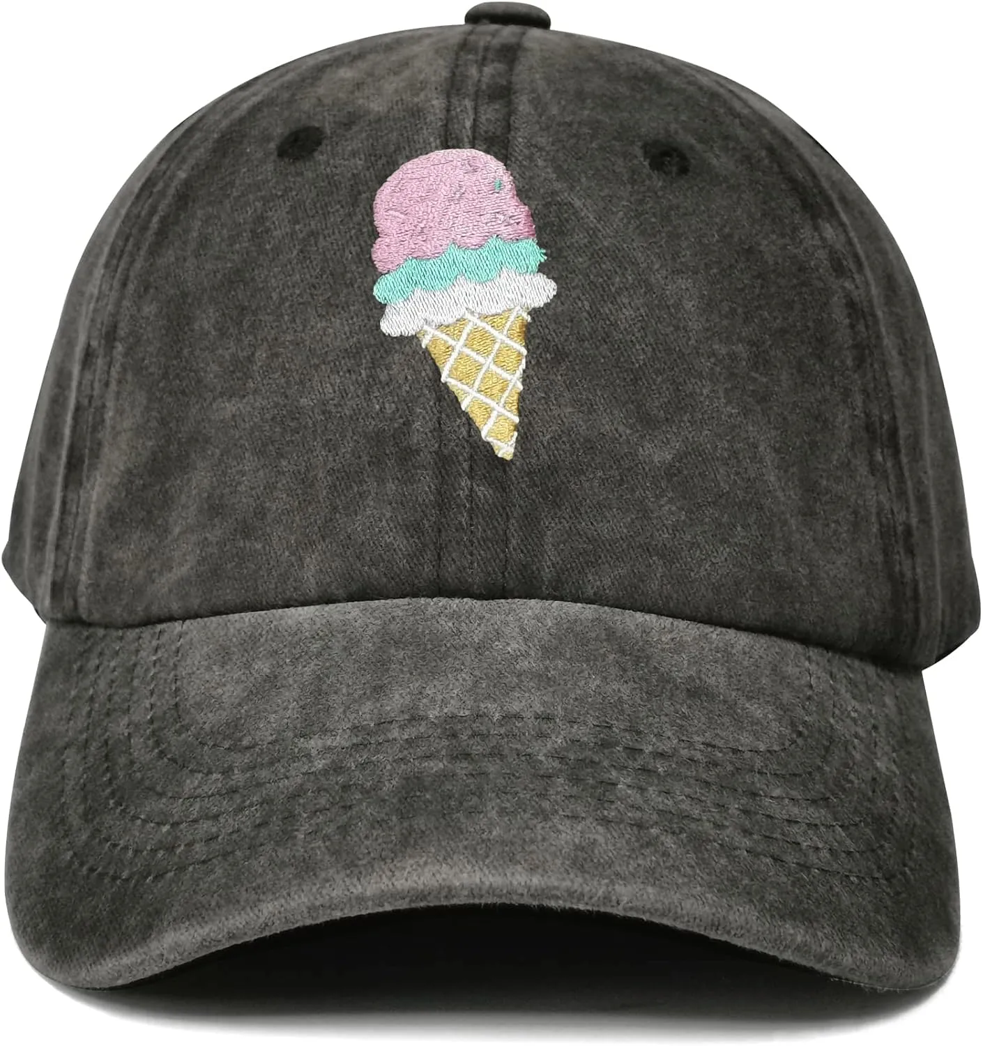 Hepandy Embroidered Baseball Hat for Men Women