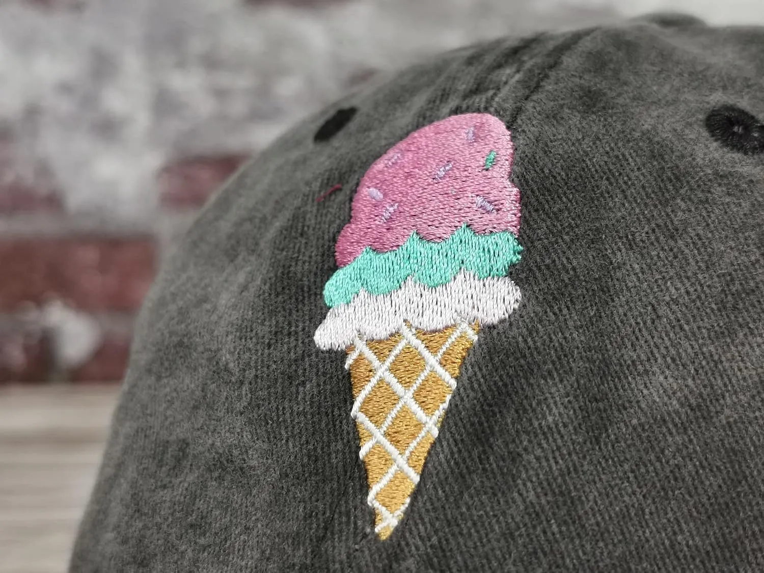 Hepandy Embroidered Baseball Hat for Men Women