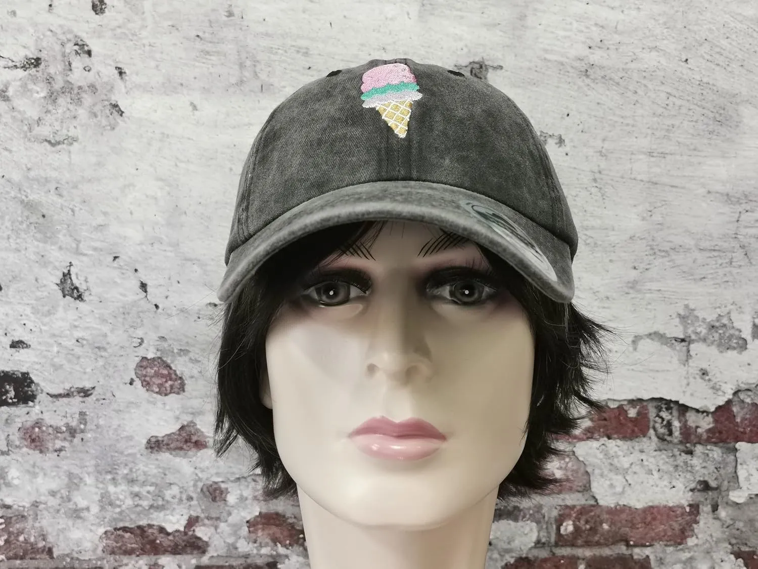 Hepandy Embroidered Baseball Hat for Men Women
