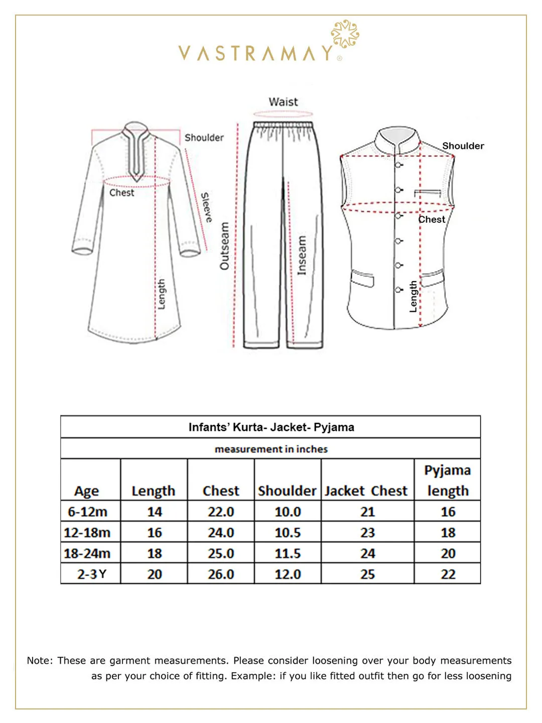 Jashvi Boy's Cream Woven Design Slim Fit Nehru Jacket And Black Kurta Pyjama Set