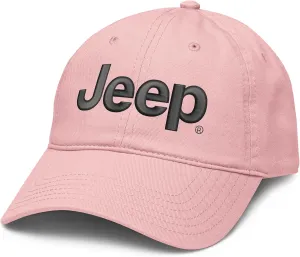 Jeep Cap Adjustable Puff Embroidered Baseball Hat