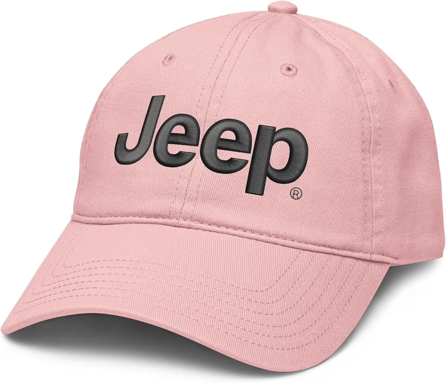Jeep Cap Adjustable Puff Embroidered Baseball Hat