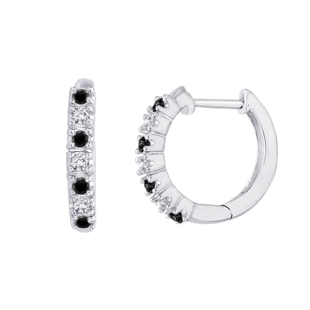 KATARINA Diamond Huggie Earrings (1/4 cttw GH, I2/I3)