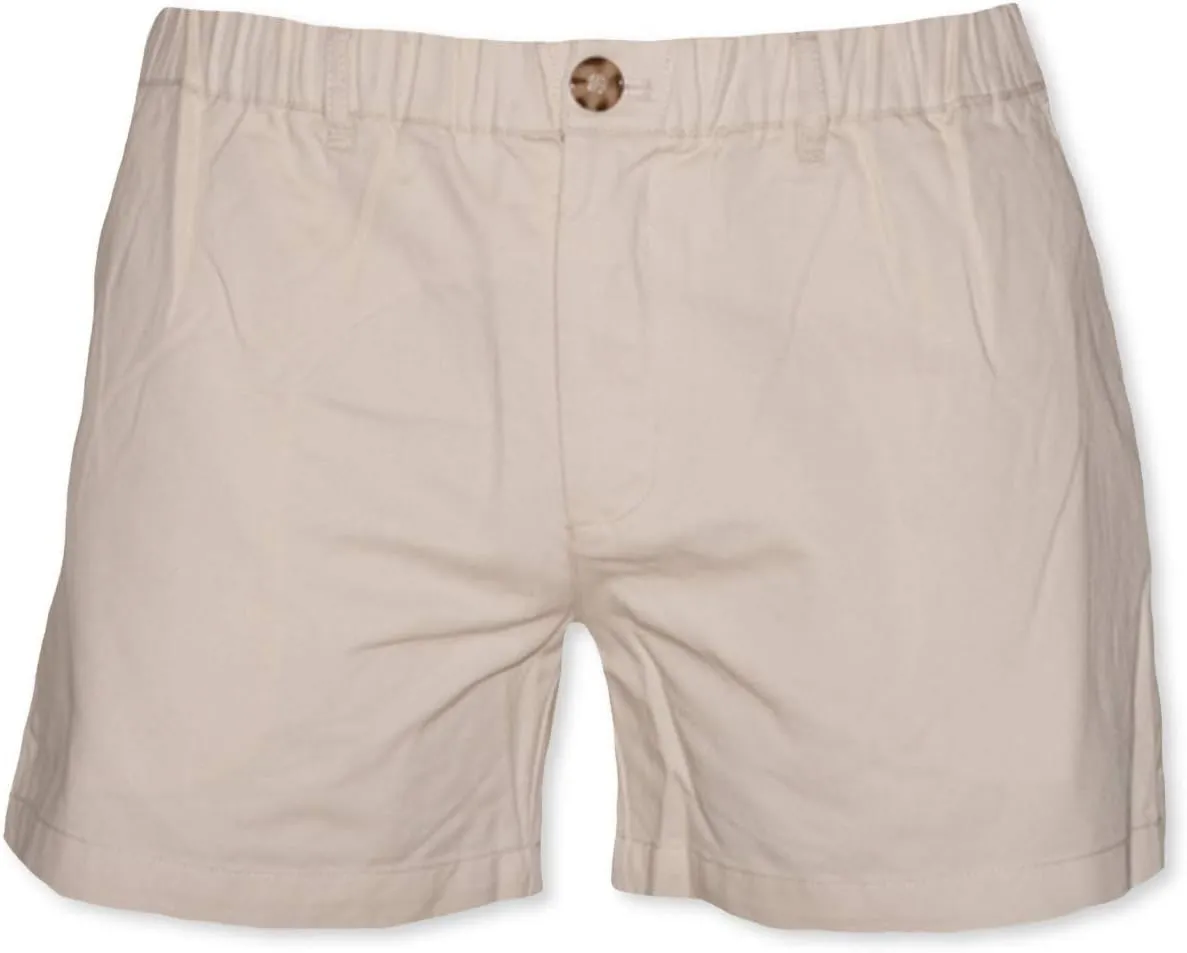 Men's 5.5" Inseam Elastic-Waist Short Shorts 4-Way Stretch