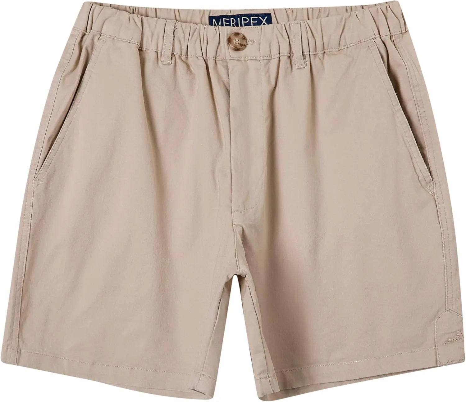 Men's 5.5" Inseam Elastic-Waist Short Shorts 4-Way Stretch