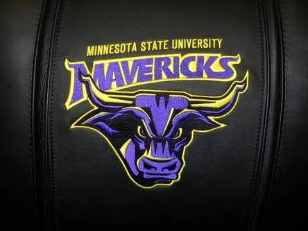 Minnesota State Mavericks Logo Panel For Xpression Gaming Chair Only