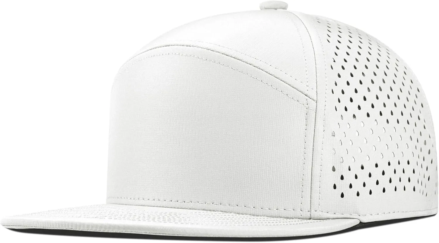 Performance Snapback Hats for Men Women,Flat Bill Cap,Golf,Running,Workout