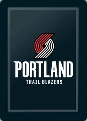 Portland Trailblazers Secondary Logo Panel For Xpression Gaming Chair Only