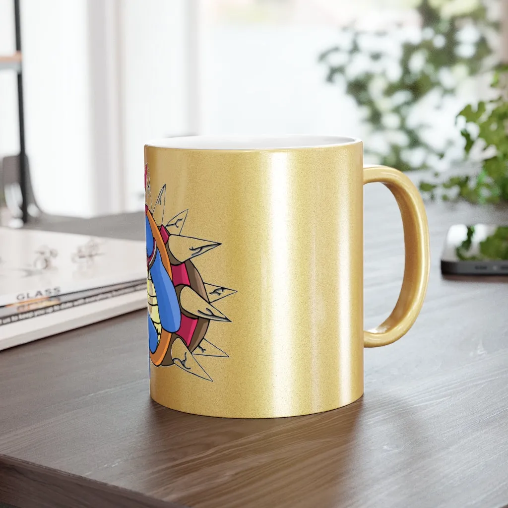 Squirtois Metallic Mug (Silver / Gold)