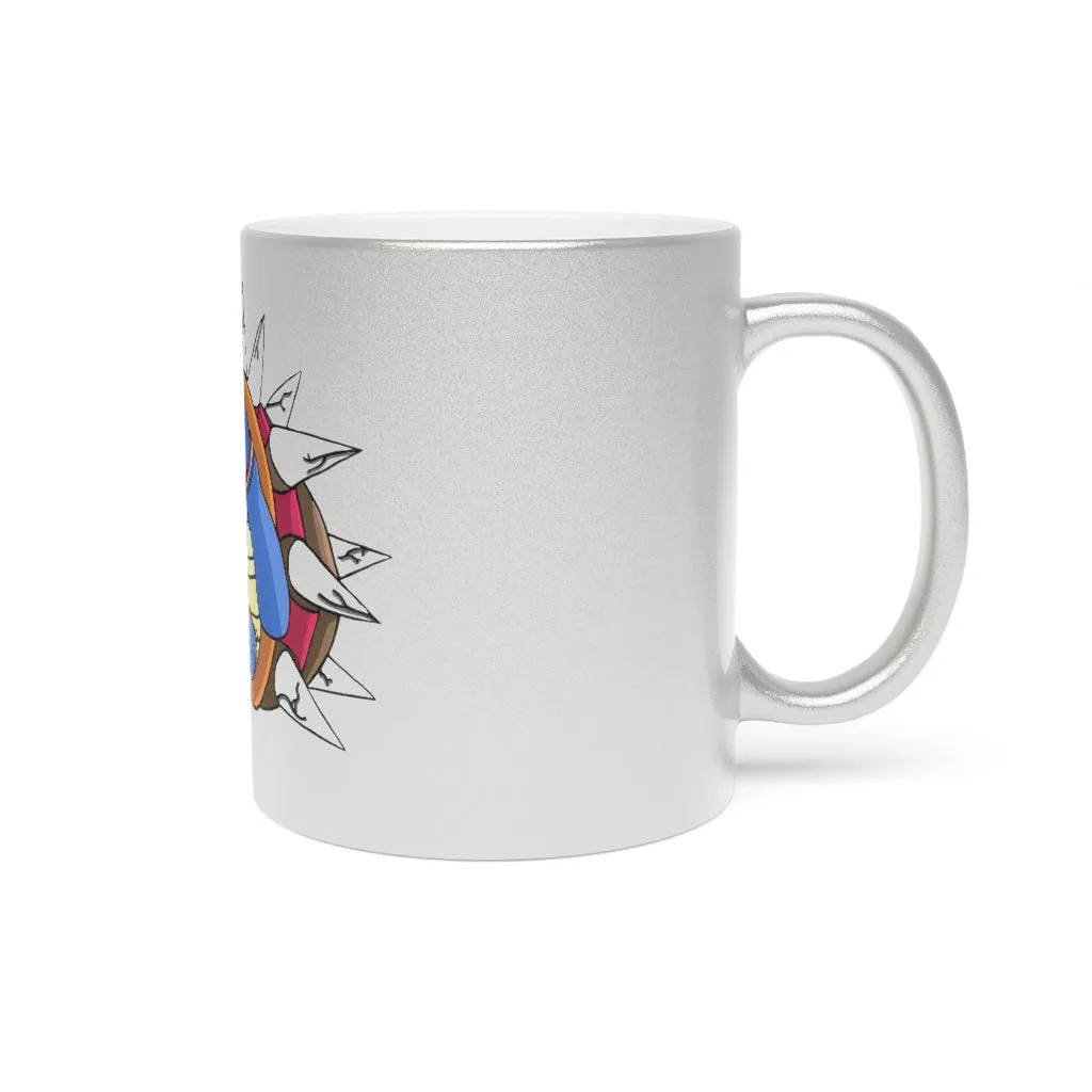 Squirtois Metallic Mug (Silver / Gold)
