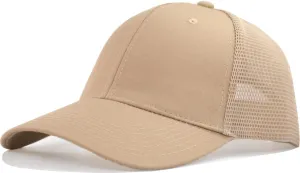 TSSGBL Multiple Sizes S,M,L,XL,XXL Snapback Baseball Trucker Hat Basic No-Logo Plain Men Women Mesh Work Ball Cap